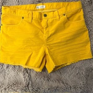 Carve Design shorts, 4-inch corduroy with raw hem…SOOOO COMFY!